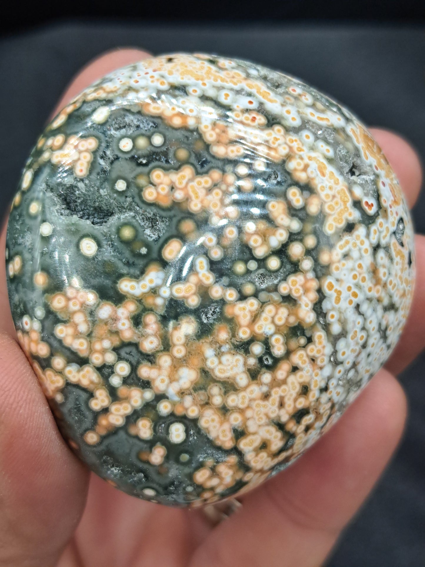 Veinless Ocean Jasper Pebble - You Choose