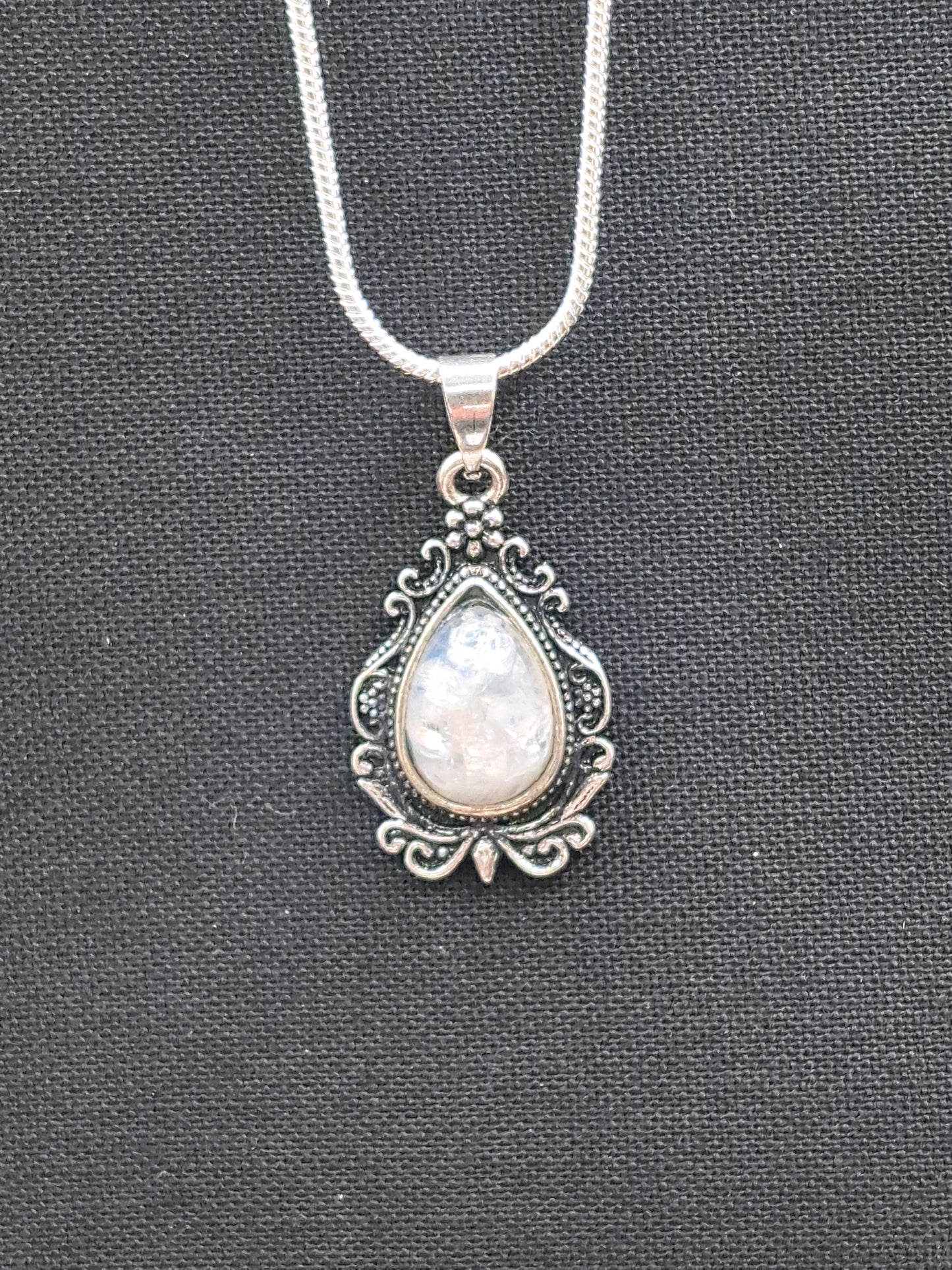 Moonstone Crystal Necklace