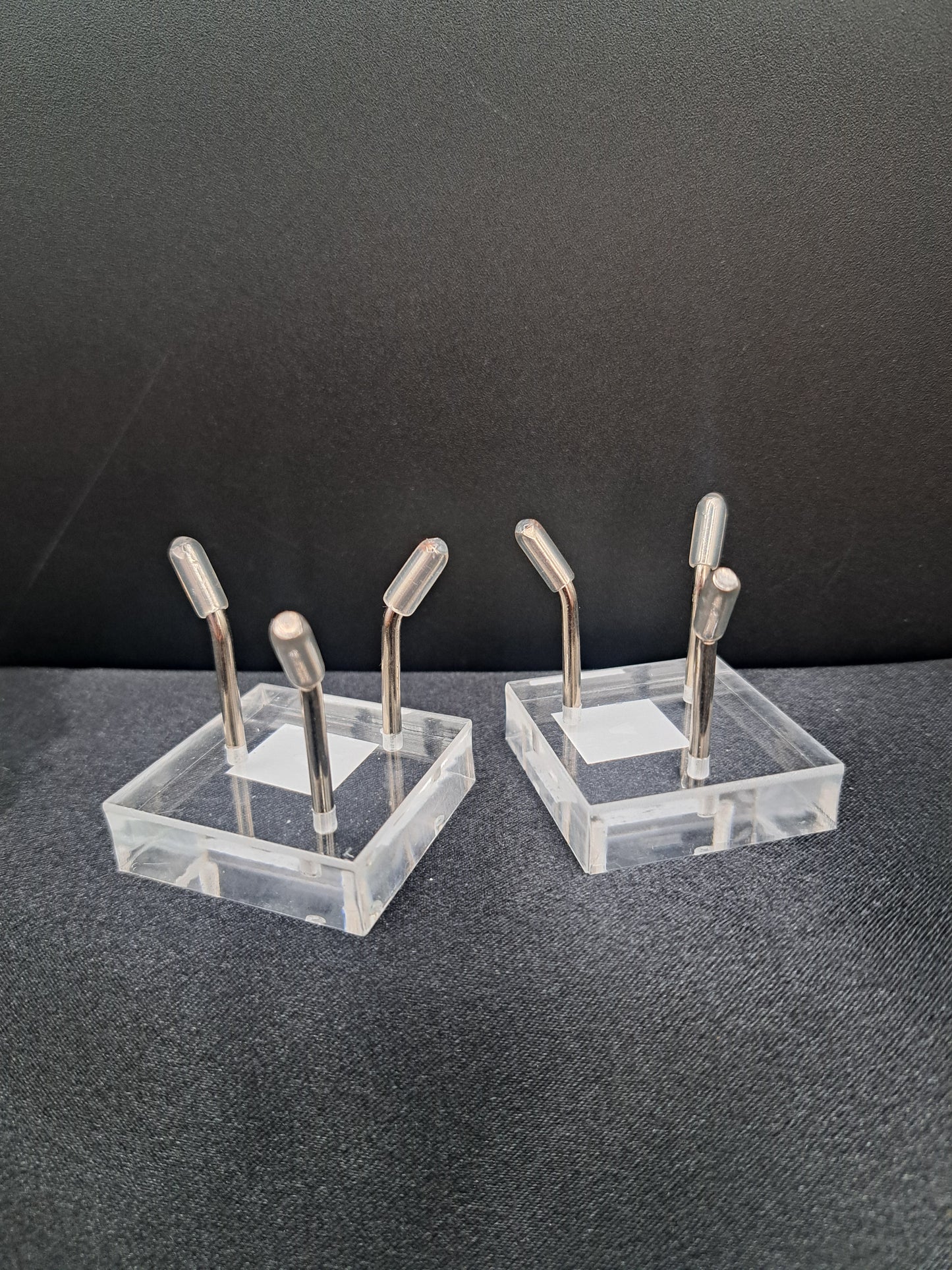 3 Prong Acrylic Base Stand Small