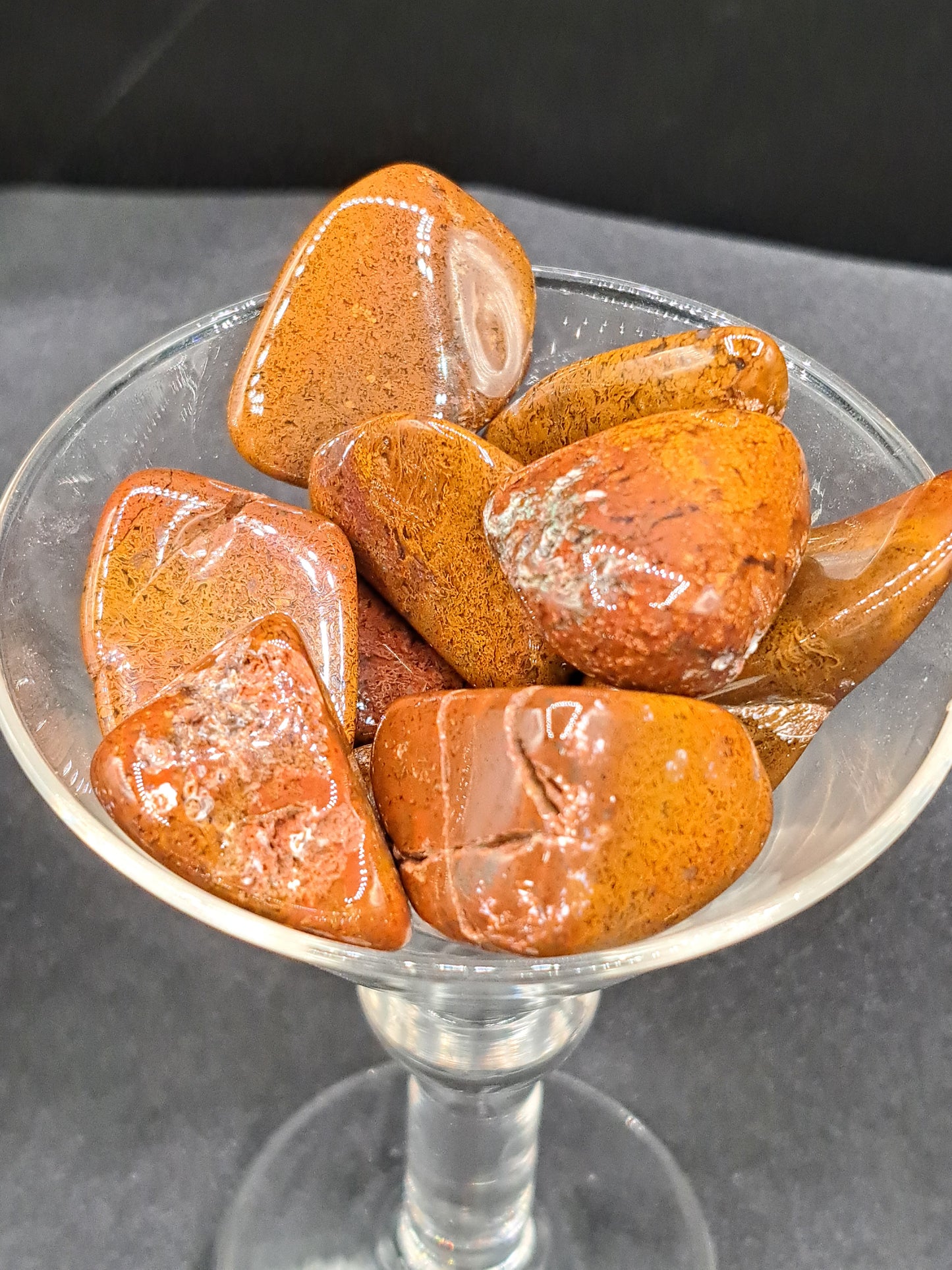 Montana Moss Agate Tumble - Intuitive Pick