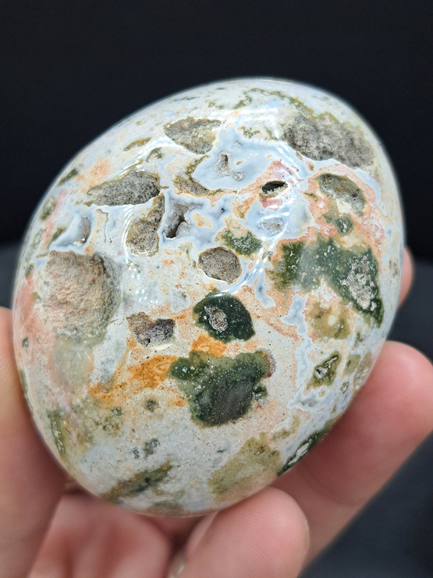 Sea Jasper Palm Stone - You Choose
