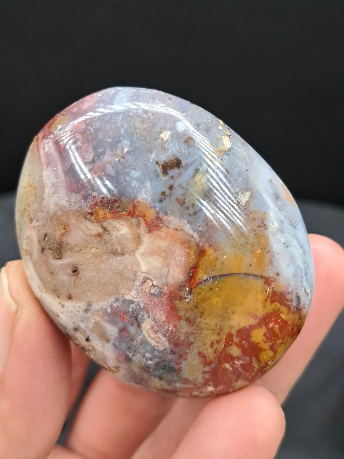 Sea Jasper Palm Stone - You Choose