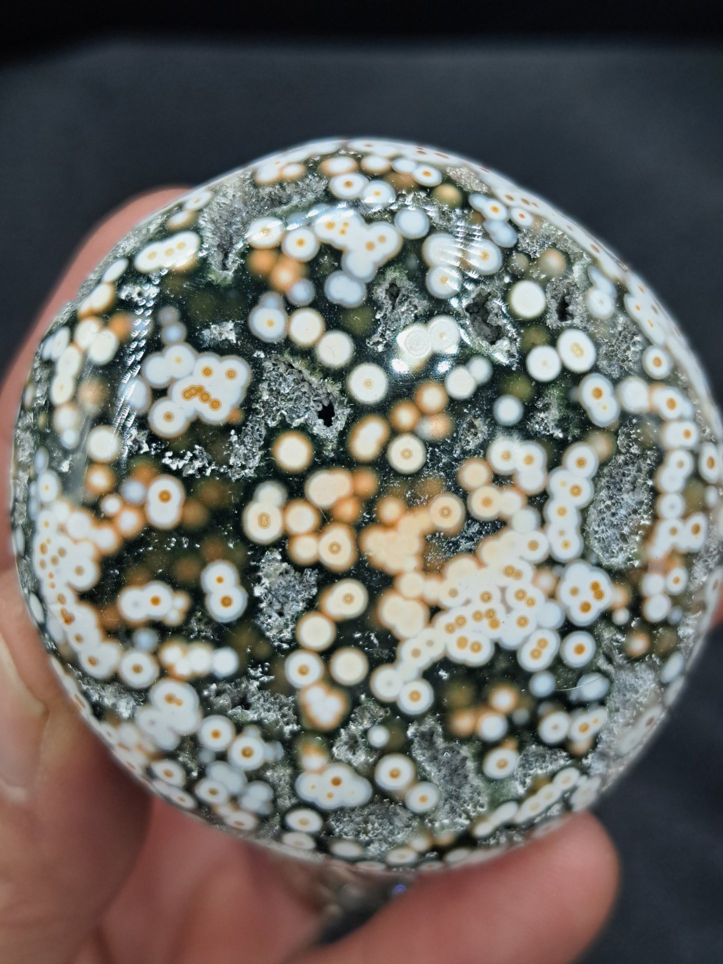 Veinless Ocean Jasper Pebble - You Choose