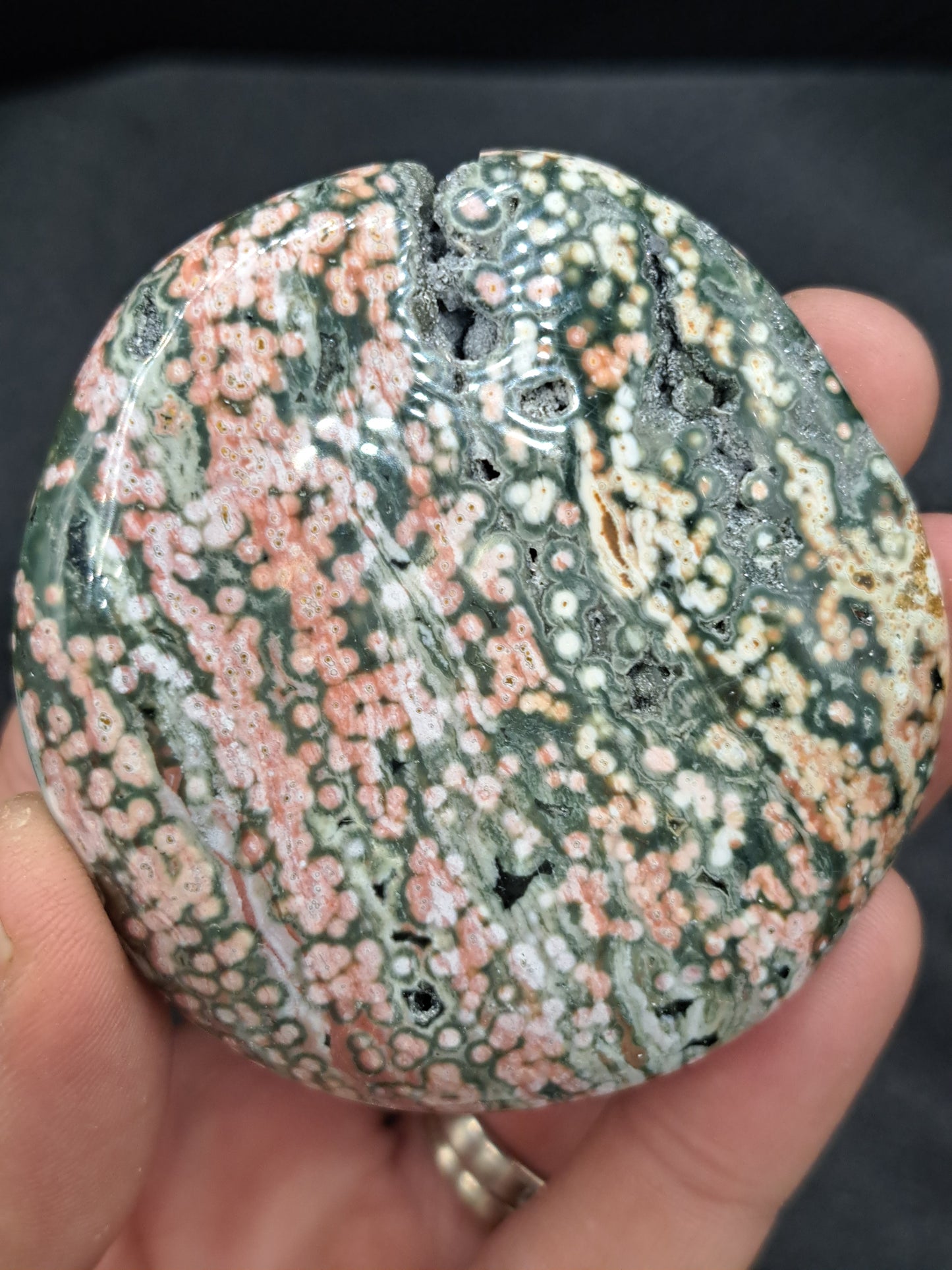 Veinless Ocean Jasper Pebble - You Choose