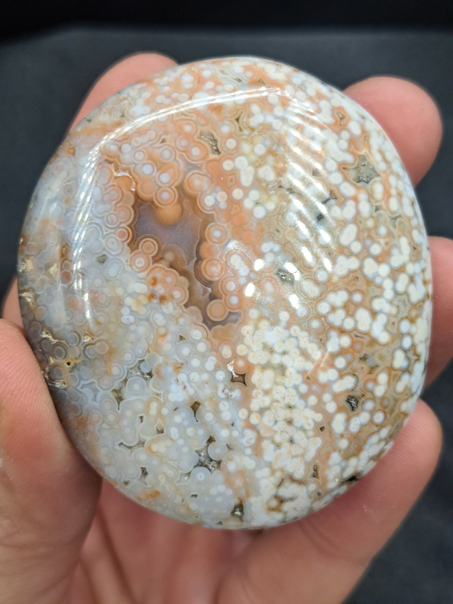 Veinless Ocean Jasper Pebble - You Choose