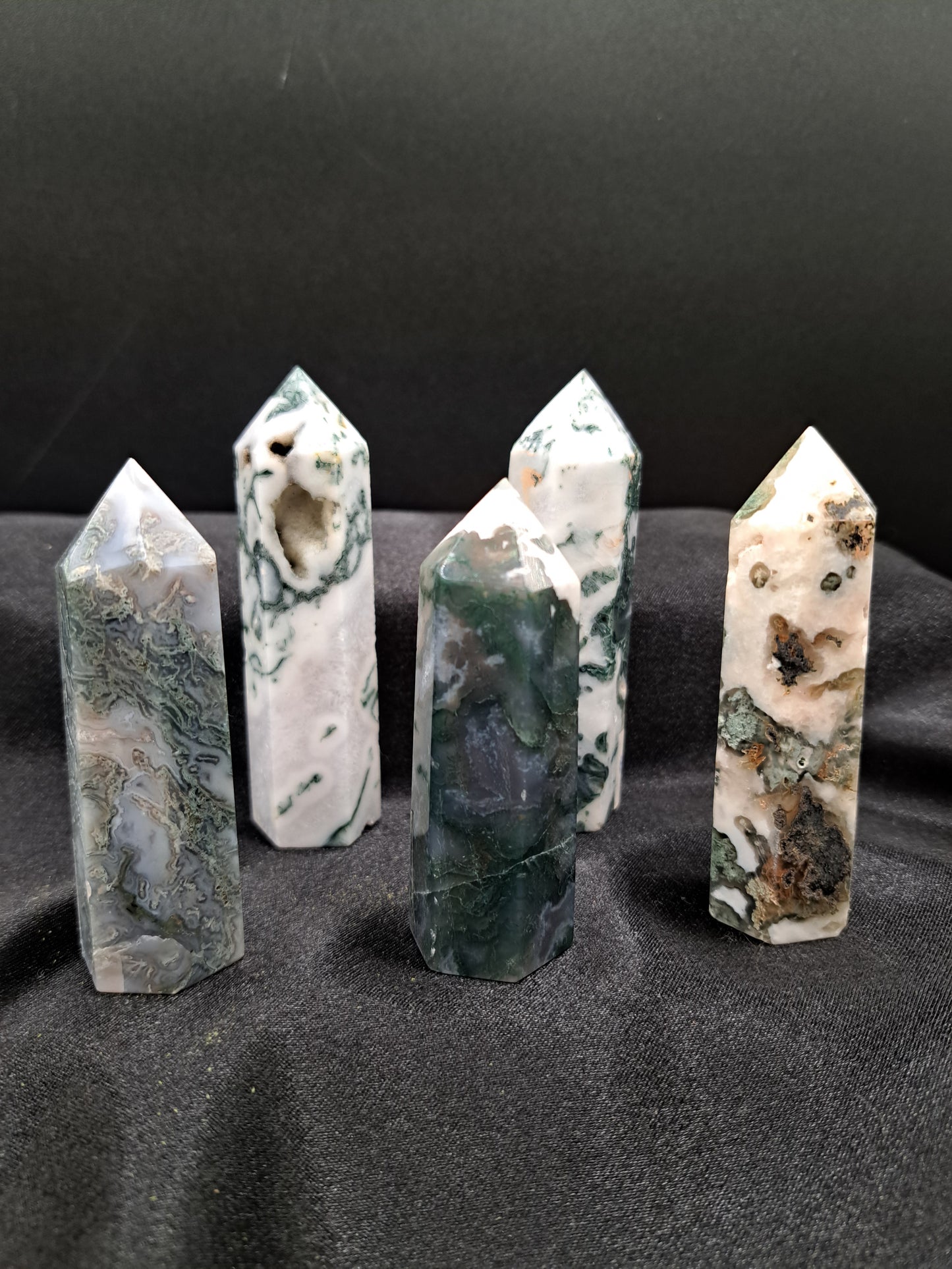 Moss Agate Tower - You Choose