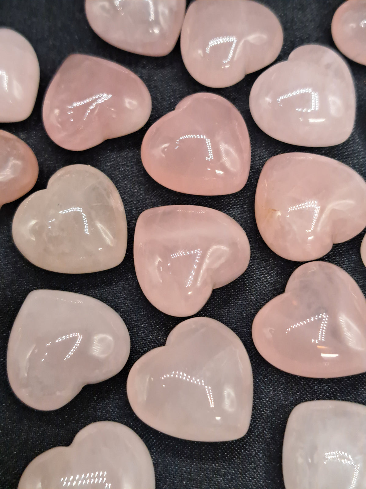 Rose Quartz Mini Hearts - Intuitive Pick
