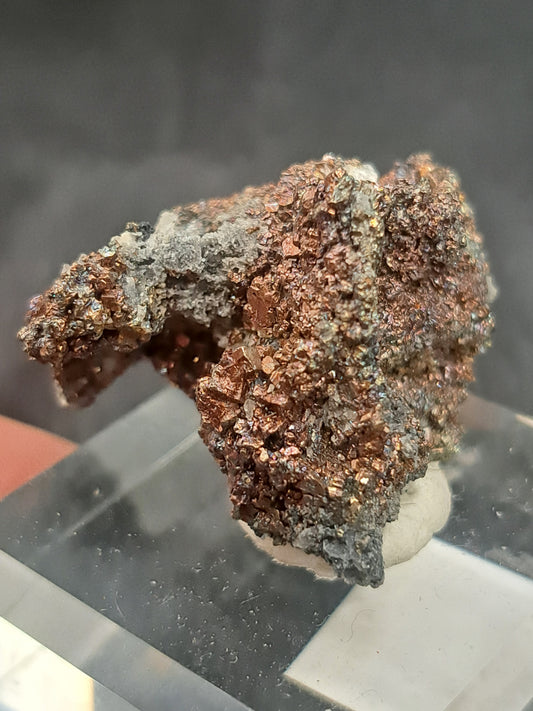 Iridescent Pyrite Cluster