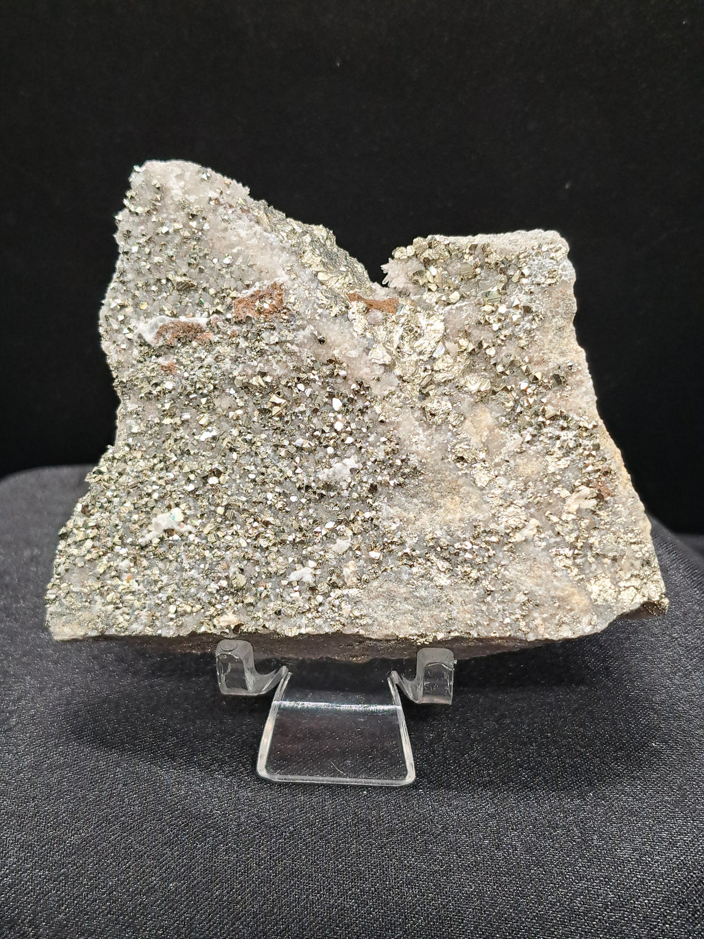 Pyrite Druse on Matrix - You Choose