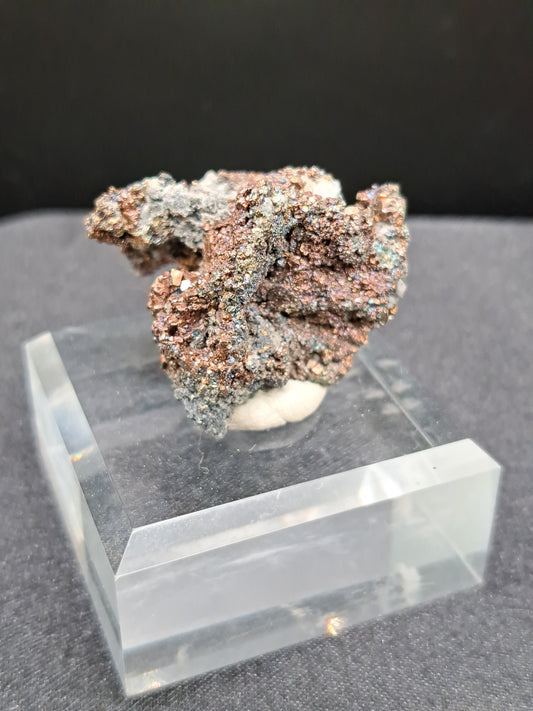 Iridescent Pyrite Cluster