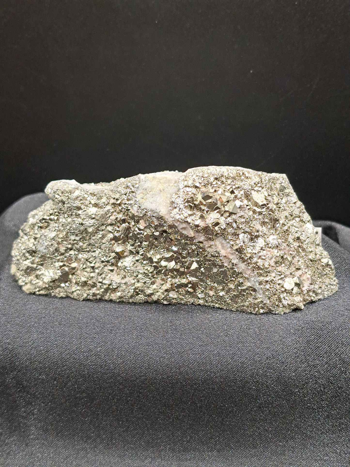 Pyrite Druse on Matrix - You Choose