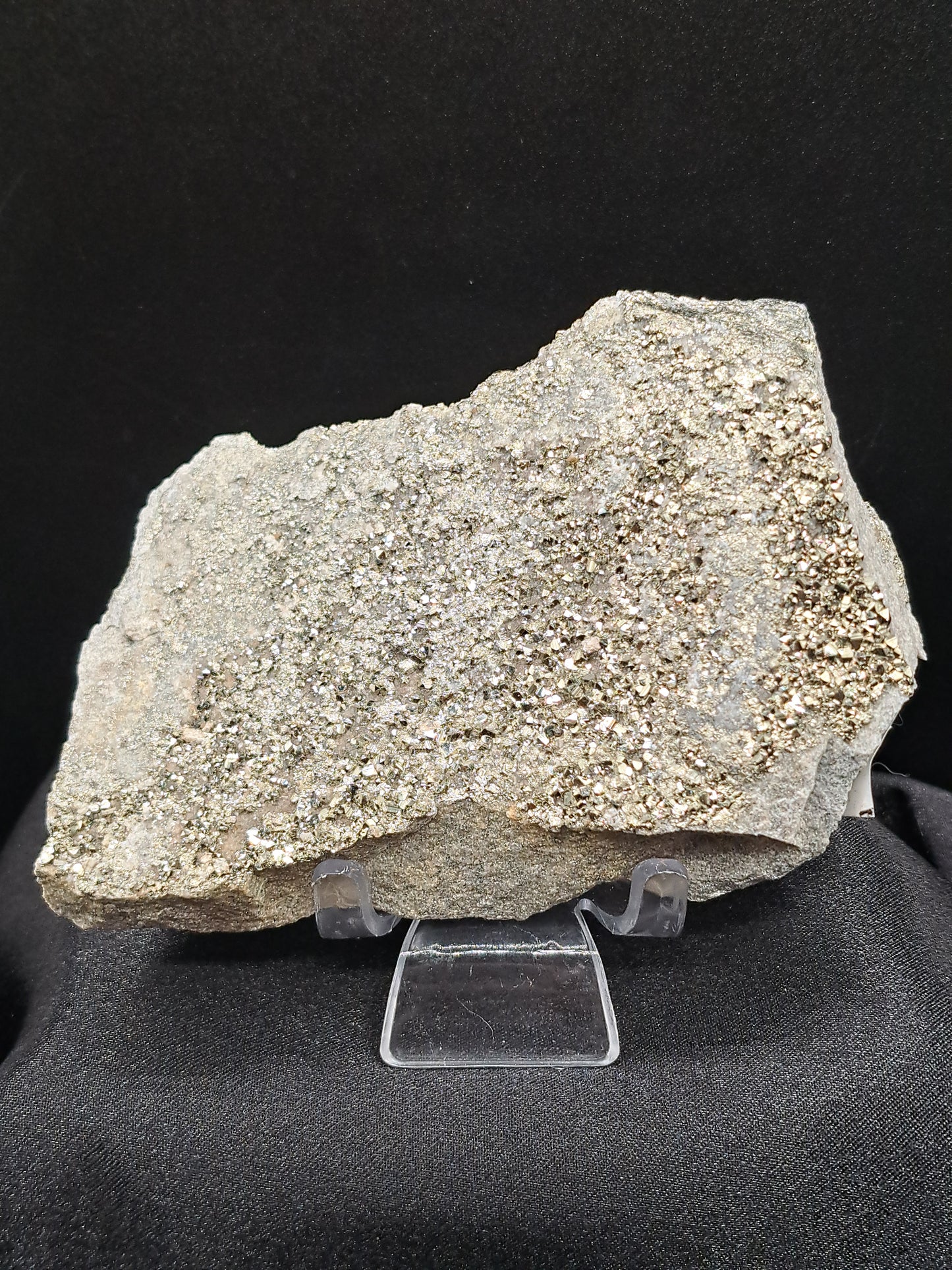 Pyrite Druse on Matrix - You Choose