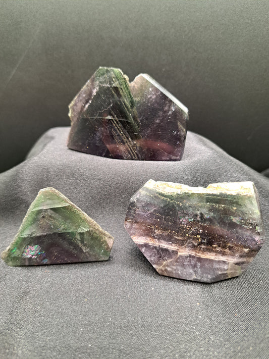 Fluorite With Pyrite Freeform - You Choose